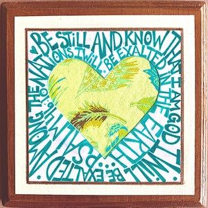 Handmade scripture art